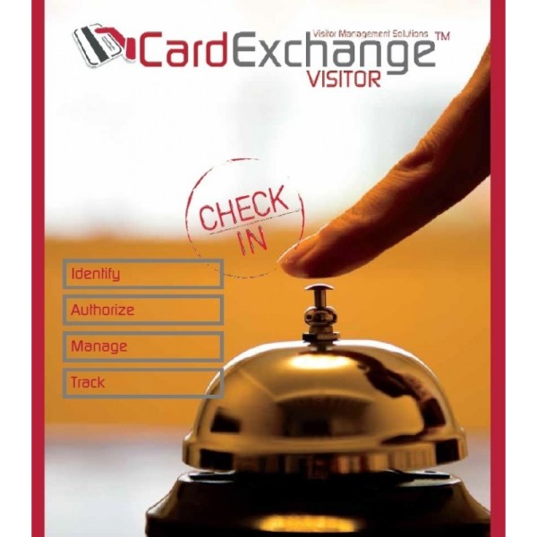 Software CardExchange visitor Kiosk identificación - VCM280